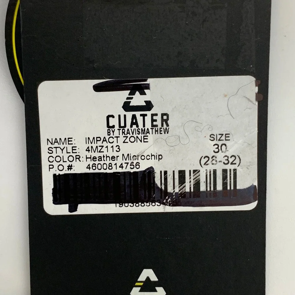 Cuater by Travis Mathew Mens Impact‎ Zone Belt Blue Heather Microchip 30